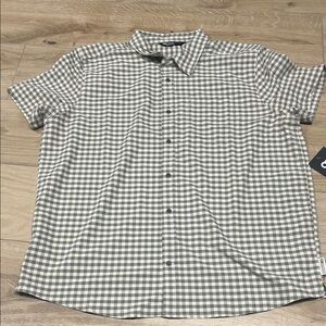 Outdoor Research Black and White Checkered Shirt